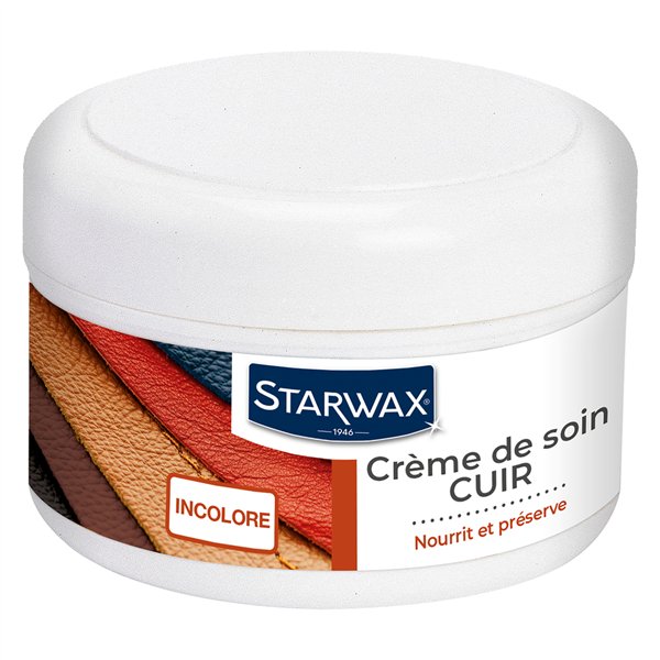 STARWAX - Creme de soin cuir 150ml incolore