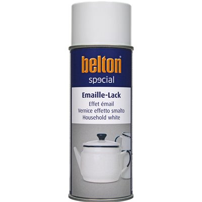BELTON - Peinture SPECIAL Effet Émail Blanc Aérosol 400ml