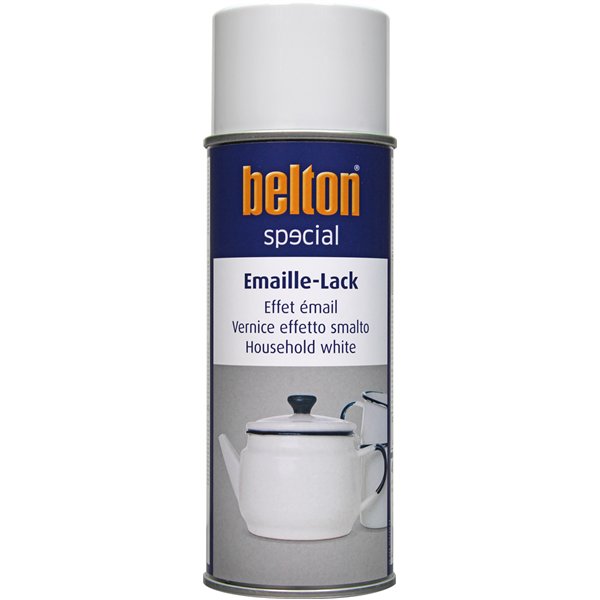 BELTON - Peinture SPECIAL Effet Émail Blanc Aérosol 400ml