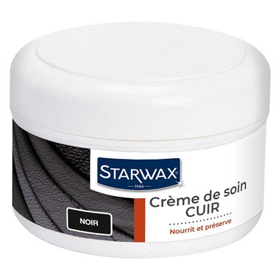 STARWAX - Creme de soin cuir 150ml noir