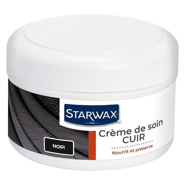 STARWAX - Creme de soin cuir 150ml noir