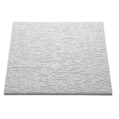 NMC - Decoflair Bianco T102 Dalle Plafond 500x500x10mm Pack 2m²