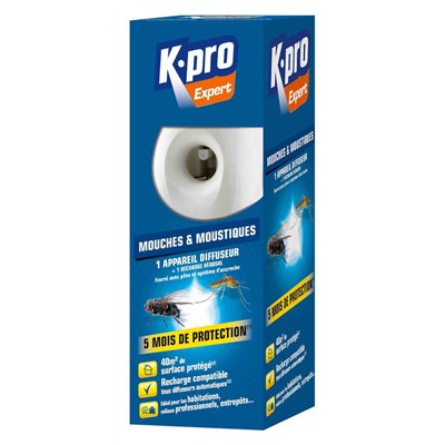 KAPO - Anti Mouches et Moustiques Diffuseur 250ml