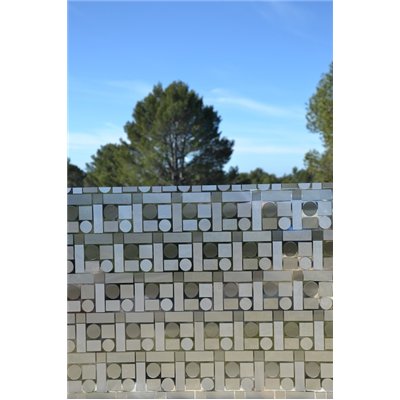 ACCESS DECO - Film vitrostatique 3D Géo