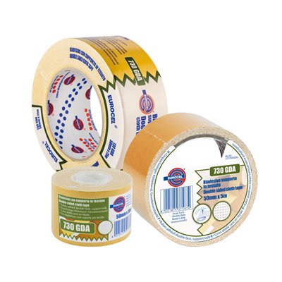 EUROCEL - Ruban Adhésif Double Face Toilé Sol