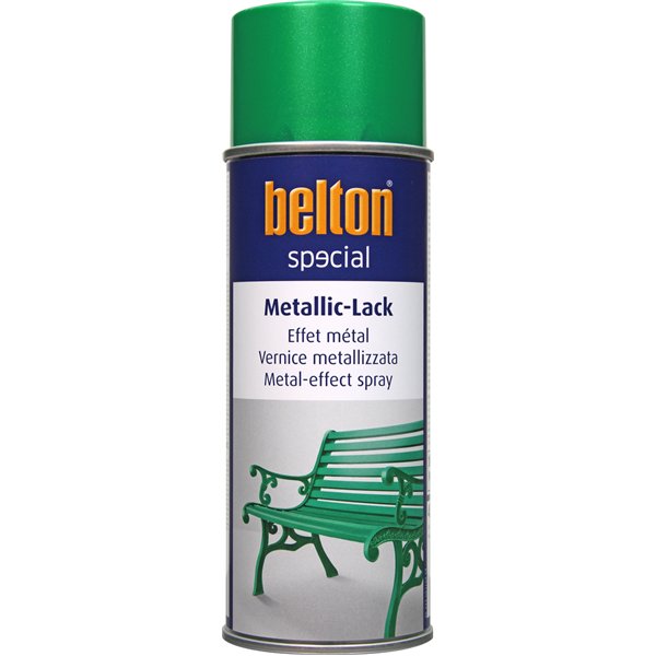 BELTON - Peinture SPECIAL Effet Métal Aérosol 400ml Vert