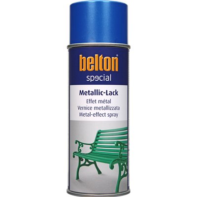 BELTON - Peinture SPECIAL Effet Métal Aérosol 400ml Bleu
