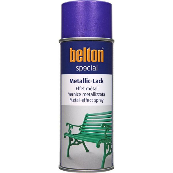BELTON - Peinture SPECIAL Effet Métal Aérosol 400ml Violet