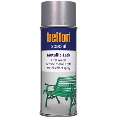 BELTON - Peinture SPECIAL Effet Métal Aérosol 400ml Argent