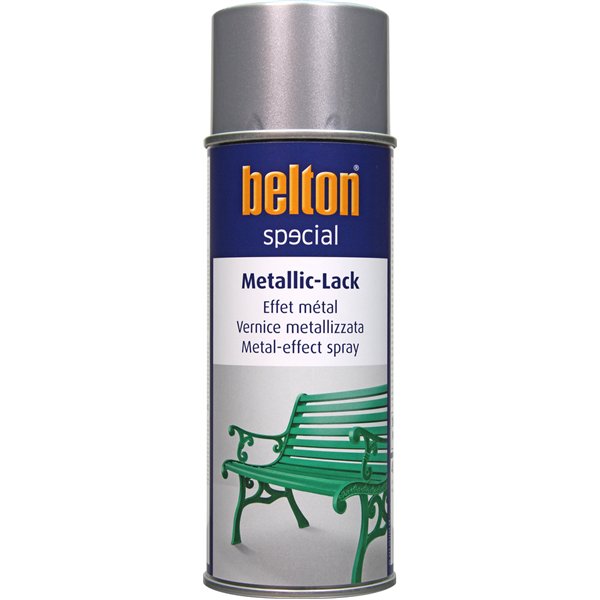 BELTON - Peinture SPECIAL Effet Métal Aérosol 400ml Argent