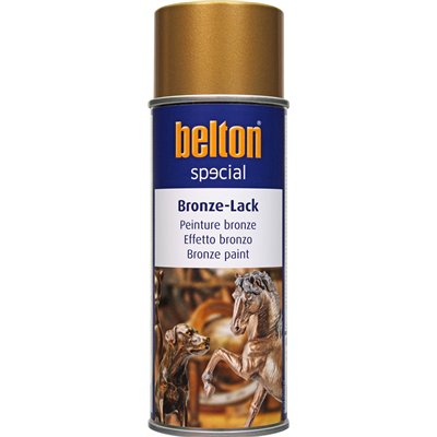 BELTON - Peinture SPECIAL Effet Bronze Aérosol 400ml Or antique
