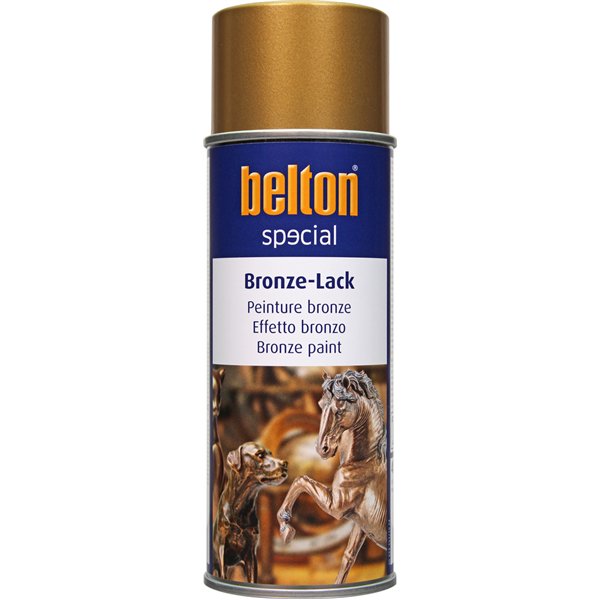 BELTON - Peinture SPECIAL Effet Bronze Aérosol 400ml Or antique