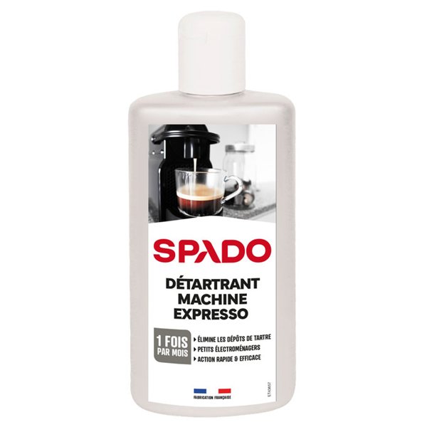 SPADO - Nettoyant détartrant machine à expresso 250ml