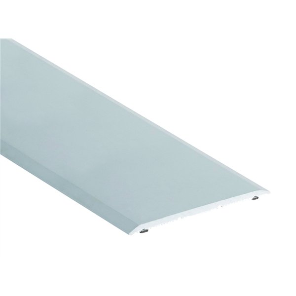 ROMUS - Seuil Plat Adhésif Aluminium 40mm Sous Gaine 1m Incolore