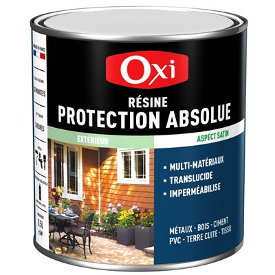 OXI - Résine de Protection Absolue Satin Transparent 0.5L