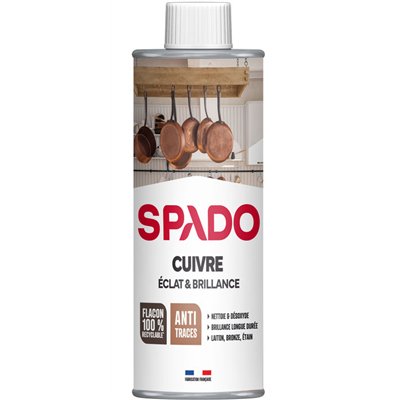 SPADO - Nettoyant spécial cuivre flacon 250ml
