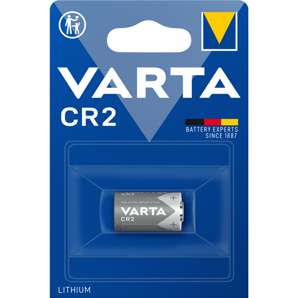 VARTA - PILE LITHIUM PHOTO CR2 3V PROFESSIONAL BLISTER DE 1