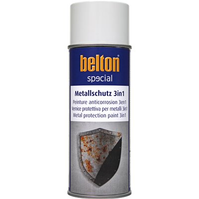 BELTON - Peinture SPECIAL Anticorrosion 3 en 1 Aérosol 400ml blanc
