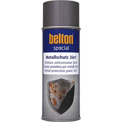 BELTON - Peinture SPECIAL Anticorrosion 3 en 1 Aérosol 400ml anthracite