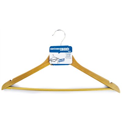 COPEFA - Cintre Bois Verni Galbé Gainé Anti-Glisse