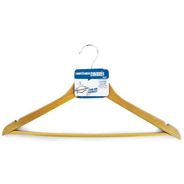 COPEFA - Cintre Bois Verni Galbé Gainé Anti-Glisse