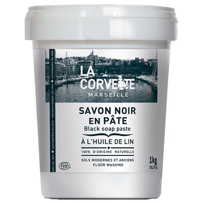 LA CORVETTE - Savon noir pate la corvette 1kg