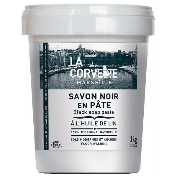 LA CORVETTE - Savon noir pate la corvette 1kg
