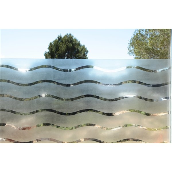 ACCESS DECO - Film Vitrostatique 3D Vague 90cmx20m