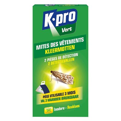KPRO - Kapo pièges à mites pour vêtements étui de 2