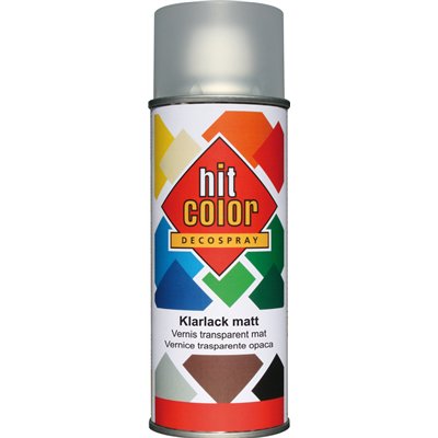 HITCOLOR - Vernis de Finition Mat Aérosol 400ml