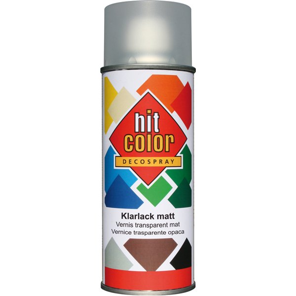 HITCOLOR - Vernis de Finition Mat Aérosol 400ml