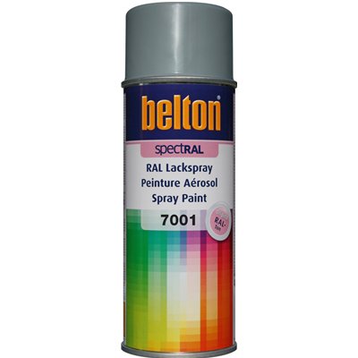 BELTON - Peinture Spectral Brillant Aérosol 400ml Gris argent