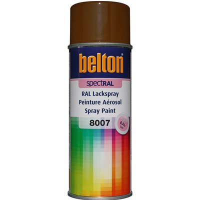 BELTON - Peinture Spectral Brillant Aérosol 400ml Brun fauve