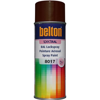 BELTON - Peinture Spectral Brillant Aérosol 400ml Brun chocolat