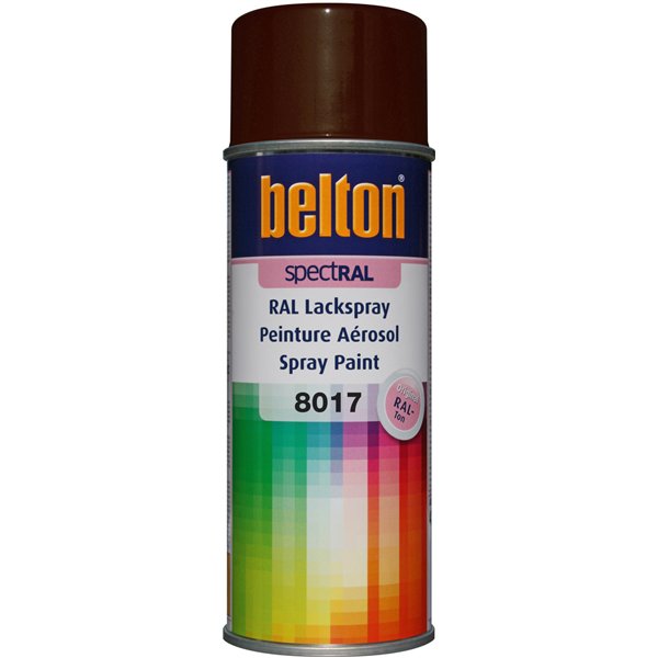 BELTON - Peinture Spectral Brillant Aérosol 400ml Brun chocolat