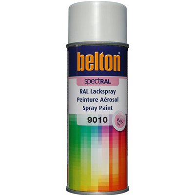 BELTON - Peinture Spectral Brillant Aérosol 400ml blanc pur