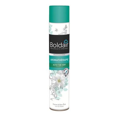 BOLDAIR - Désodorisant Aromathérapie Activ' Thé Vert 500ml