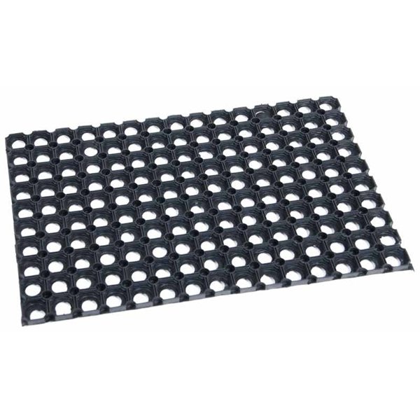 VICA - Tapis Delion Ruberring noir 40x60cm