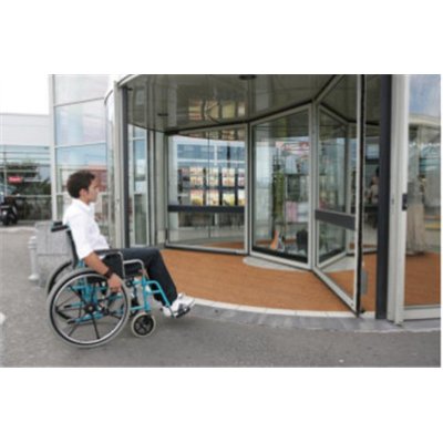 DECORAMA - Tapis Brosse Coco PMR Écru 2mx10m à la Coupe