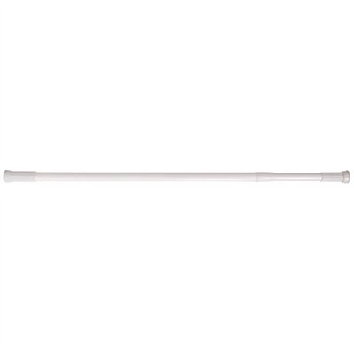 M S V - Barre de Douche Inox 110-200cm Blanc