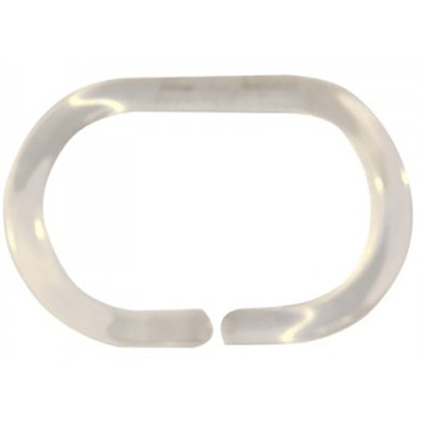 M S V - Anneaux Pour Rideau de Douche Transparent lot de 12