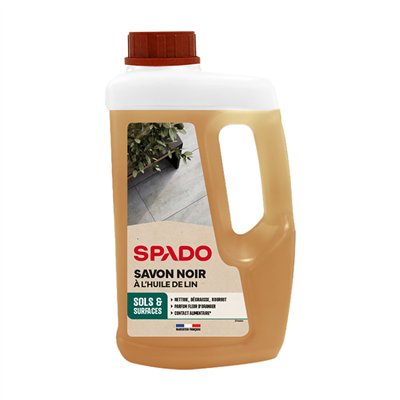 SPADO - Savon noir huile de lin 1L