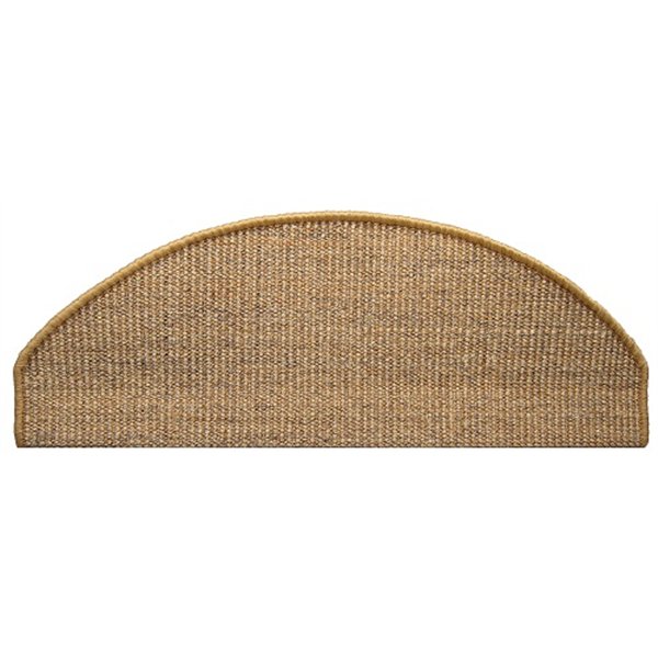 VICA - Tapis Escalier Sisal Nature D 50 28x65cm