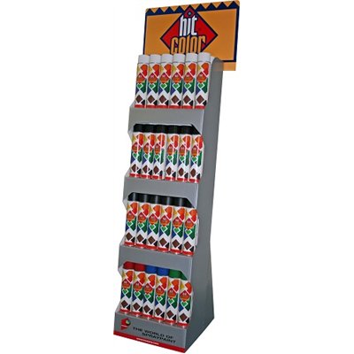 HITCOLOR - Box Hit Color 72 Aérosols 600ml