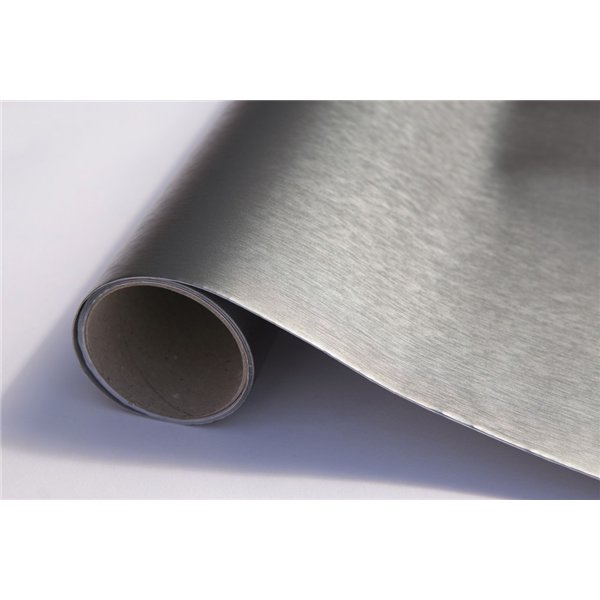 D-C-FIX - Adhésif rouleau metallic platino acier 1.5mx45cm