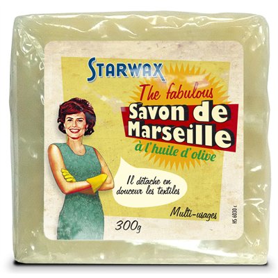 STARWAX FABULOUS - Savon de Marseille huile olive 300g Fabulous