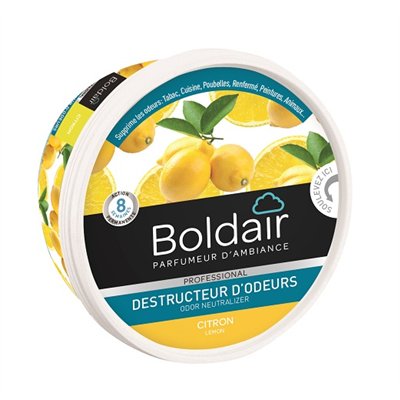 BOLDAIR - Boldair gel destructeur d'odeurs citron 300g
