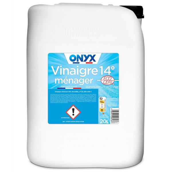 ONYX - Vinaigre Ménager 14° 20L