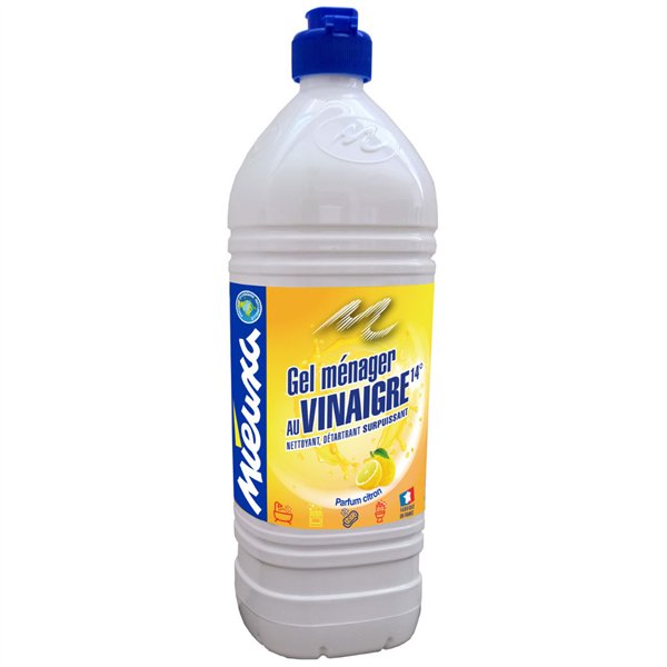 MIEUXA - Vinaigre Ménager Gel Citron 14° 1L