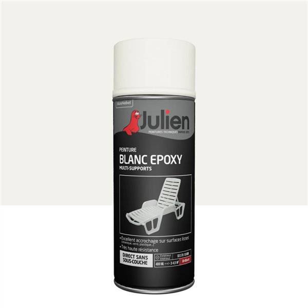 JULIEN - Bombe monocouche blanc epoxy n°73 - 400 mL